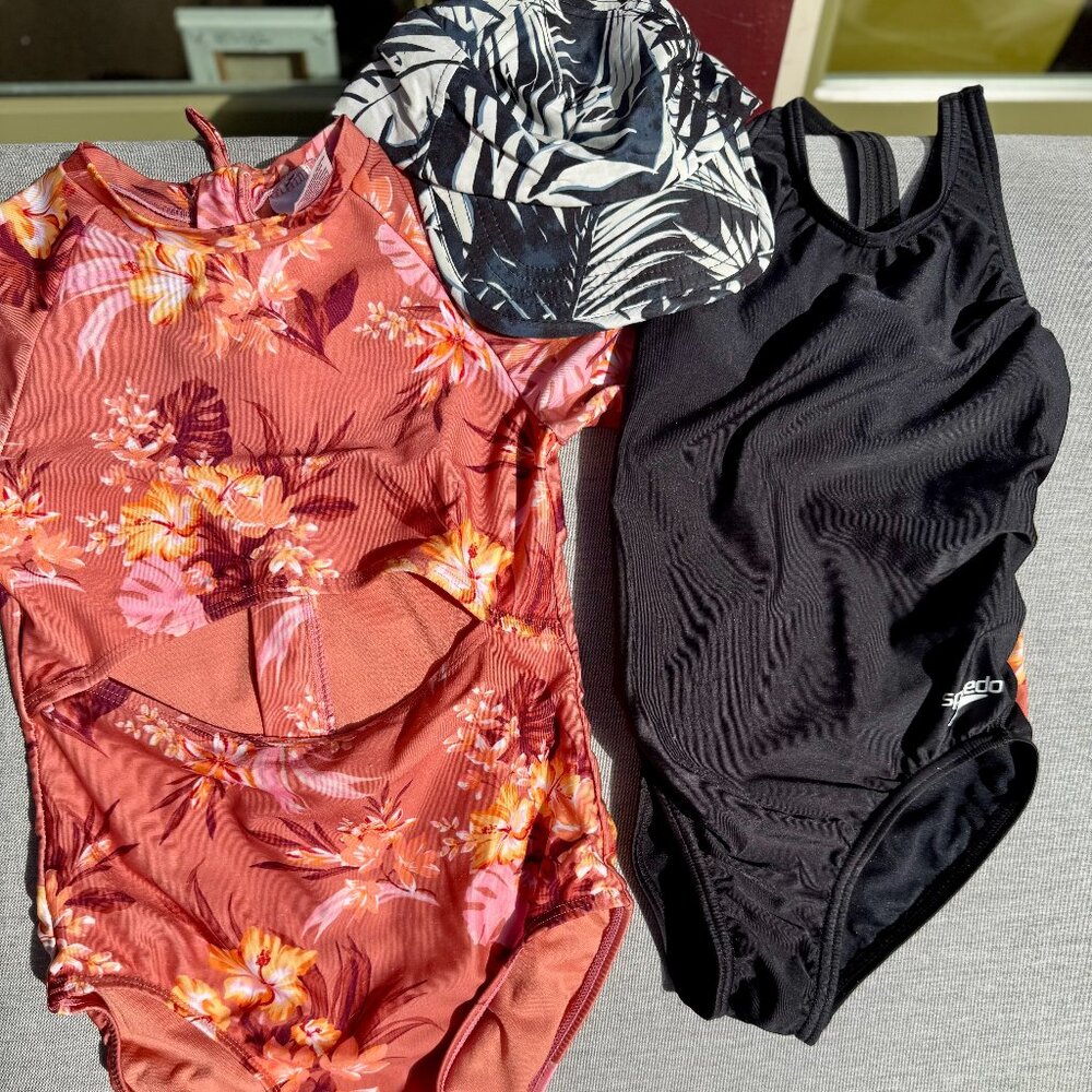 Girl's Bathing Suites Size 8 & 10